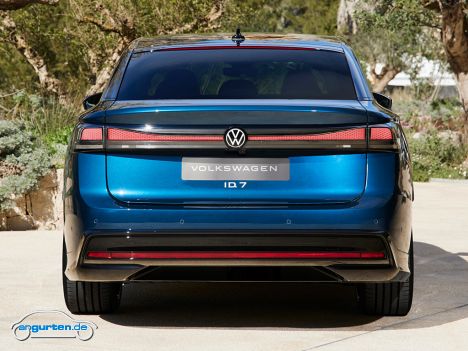 Der neue VW ID.7 - Heckansicht