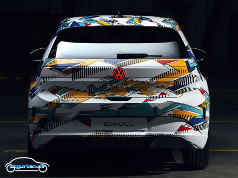 VW ID. Polo - Camou-Look, Heck
