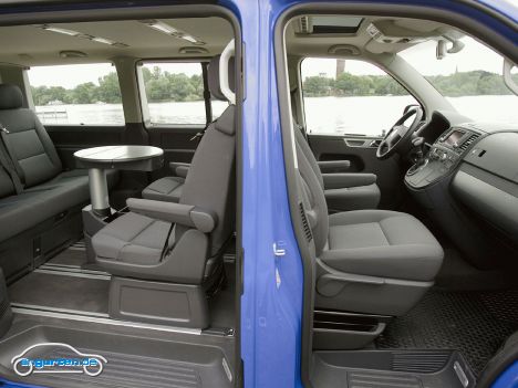 VW Multivan Comfortline, variabler Innenraum