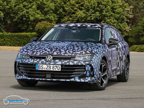 Neuer VW Passat 9 Variant (2023) - getarnt. - Im ersten Quartal 2023 soll der Passat 9 Variant auf den Markt kommen.