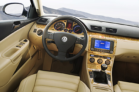 Das Cockpit (Passat Variant)