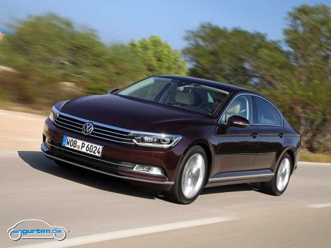 VW Passat VIII - Crimson Red