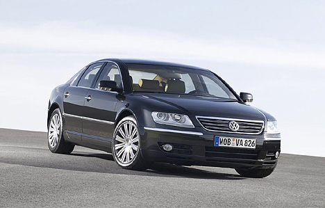 Angriff auf die Luxusmarken: VW Phaeton - mit bis zu 420 PS.