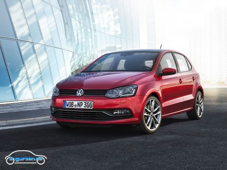 VW Polo V Facelift - Wobei hier Facelift eigentlich fast zu viel ist, denn außen hat sich kaum etwas geändert.