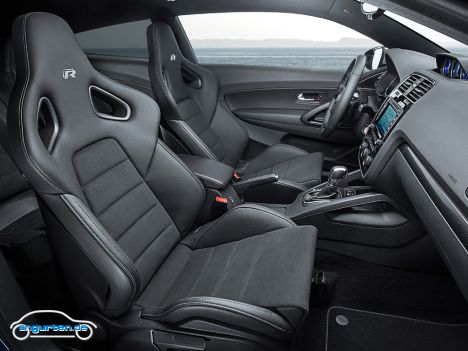 VW Scirocco R 2014 - Schalensitze sind natürlich wieder mit dabei.