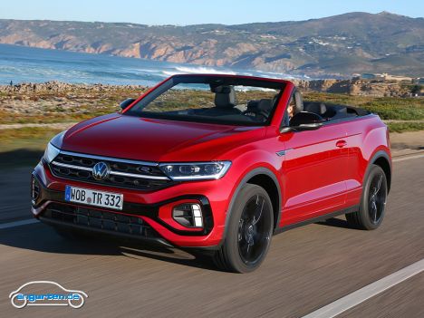 T-Roc Cabrio Facelift 2022 - Frontansicht