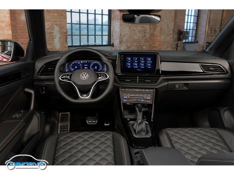 T-Roc Cabrio Facelift 2022 - Innenraum