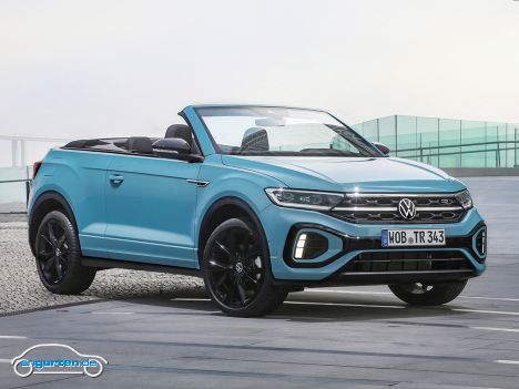 T-Roc Cabrio Facelift 2022 - Frontansicht