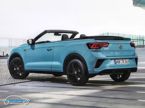 T-Roc Cabrio Facelift 2022 - Heckansicht