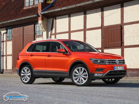 VW Tiguan II - Habanero Orange