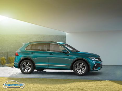 VW Tiguan II Facelift 2021 - Seitenansicht