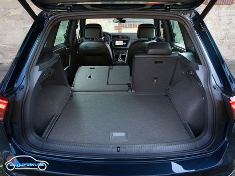 VW Tiguan II Facelift 2021 - Gepäckraum