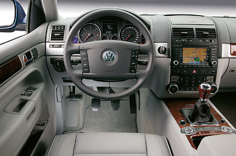 Das Cockpit des Touareg