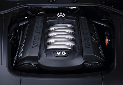 Mit dem V8 ist der Touareg gut motorisiert.