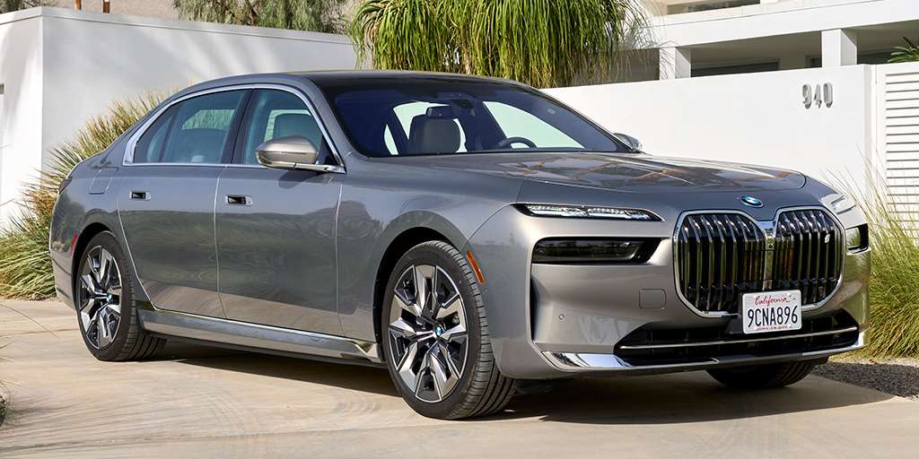 Neue Batterietechnik für den BMW i7 zusammen mit Rimac. - © Bild: BMW