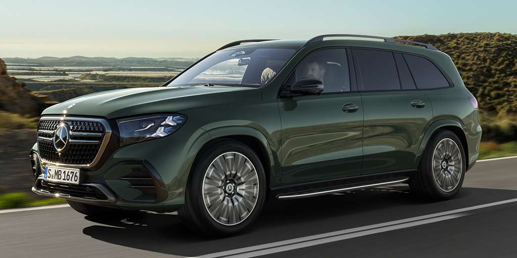 Drite Variante mit Facelift: Der Mercedes GLS - © Bild: Mercedes