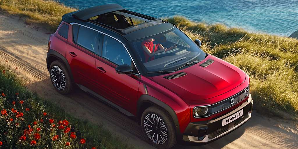 Für Frischluft-Fans: Der Renault R4 plein sud - © Bild: Renault Design