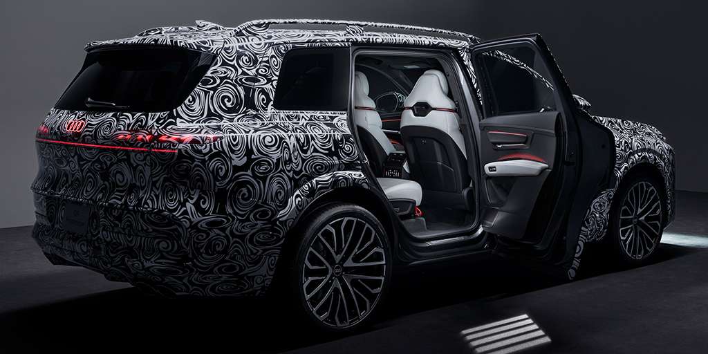 Erste Innenraumbilder des Audi Q9 (2027) - © Bild: Audi