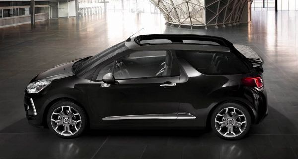 Neuer Motor im Programm: Das DS3 Cabrio jetzt auch mit e-HDI90 Diesel. Bild: Citroen