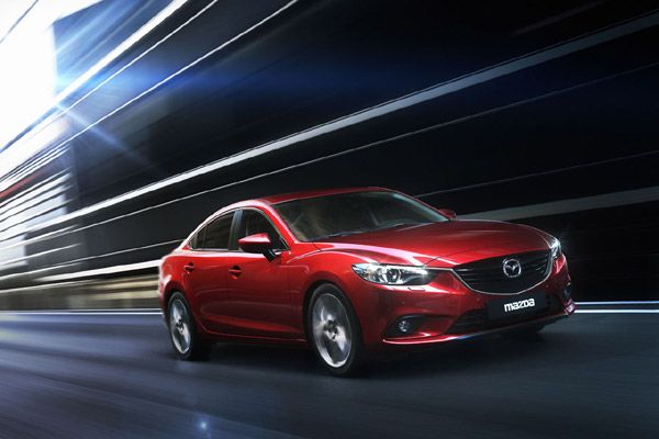 Ordentliche Angaben in den Prospekten zum Spritverbrauch. Soll es geben. Zum Beispiel beim Mazda6. Bild: Mazda.