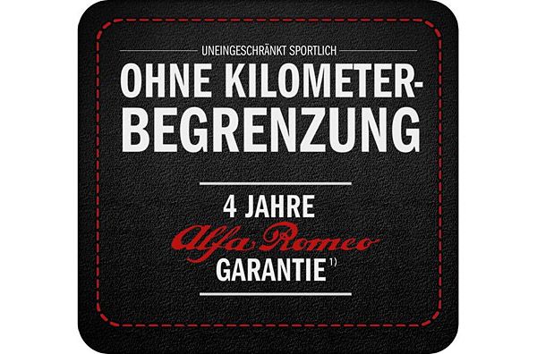 Alfa erweitert die Werksgarantie ab 2013 von zwei auf vier Jahre. Ordentlich.