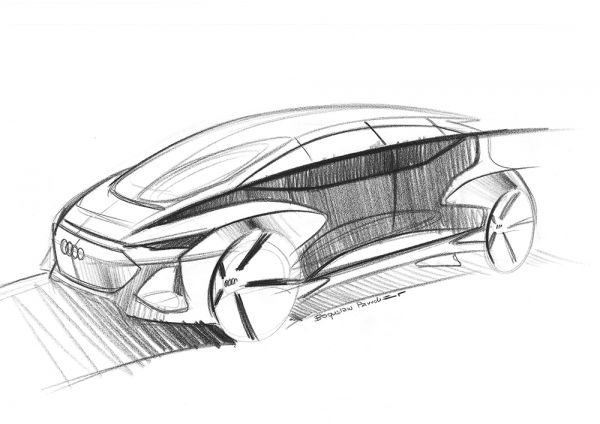 AI:ME Konzeptstudie eines autonom fahrenden Konzeptautos wird in Shanghai präsentiert. Bild: Audi