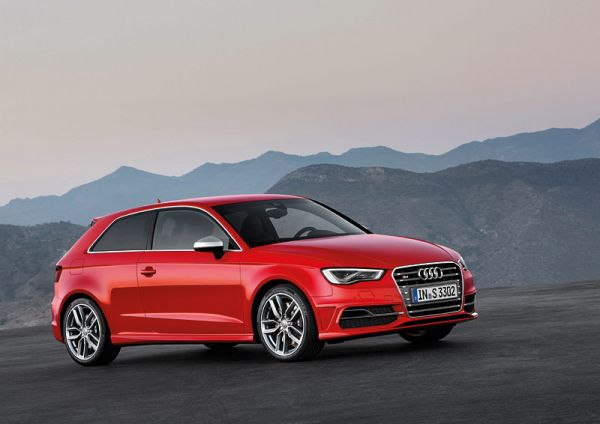 Ab Anfang 2013 steht der neue Audi S3 mit 300 PS beim Händler. Bild: Audi