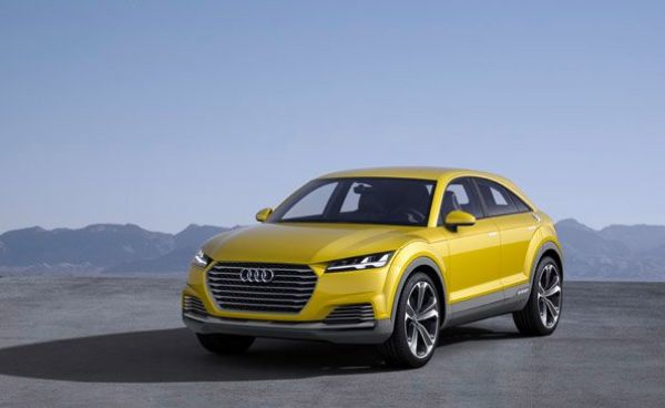 Audi TT offroad concept - Vollgepackt mit modernster Hybrid-Technik. Bild: Audi