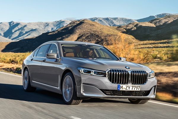 Extrem schick, bullig und futuristisch: Das Facelift des BMW 7er. Bild: BMW