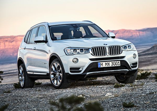 Das Facelift des BMW X3 ist zwar recht dezent, aber man sieht es auf den ersten Blick. Bild: BMW