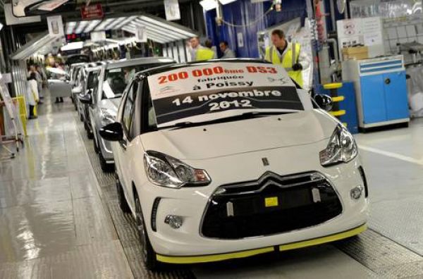 200.000 Citroen DS3 sind seit März 2010 produziert. 2013 kommt noch das DS3 Cabrio dazu. Bild: Citroen