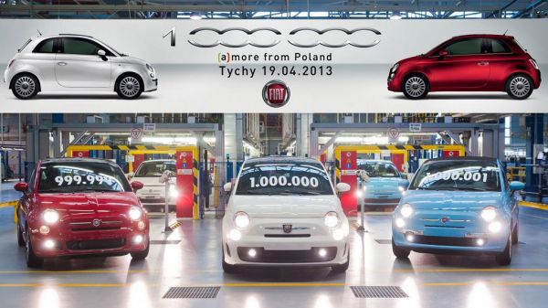 1 Mio. Fiat 500 aus Polen. Bild: Fiat