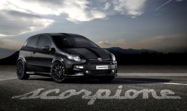 Der Abarth Punto Scorpione bringt 180 PS und die Stückzahl ist auf 199 Exemplare limitiert. Bild: Fiat/Abarth