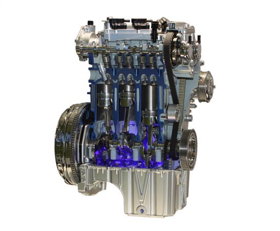 Der neue Ford EcoBoost 1.0 ist definitiv ein herausragender Vertreter der 1.0 Liter Klasse. Bild: Ford