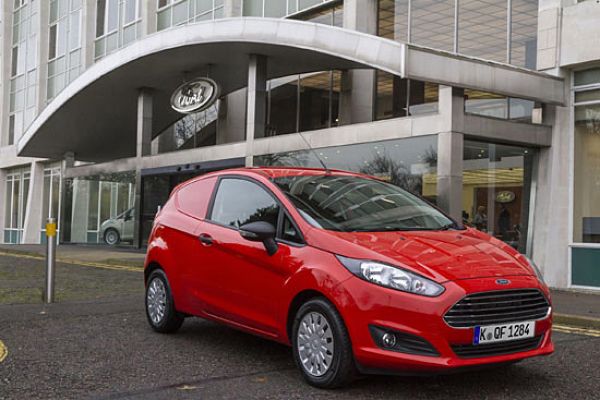 Der Ford Fiesta Van - bestellbar ab Januar 2013. Bild: Ford