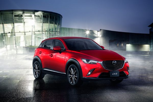 Mazda präsentiert auf dem Genfer Salon den CX-3 sowie die Facelifts von CX-5 und Mazda6. Bild: Mazda