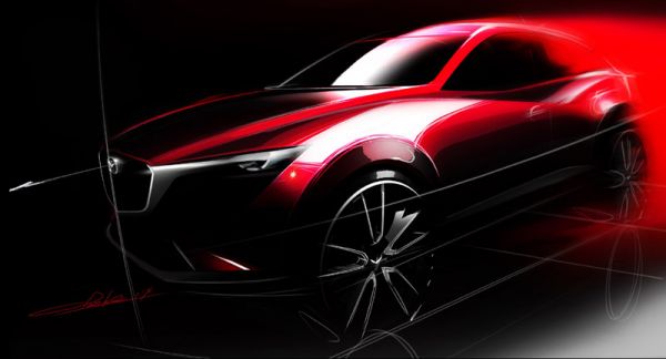 Unterhalb des CX-5 ist noch reichlich Platz für den Mazda CX-3. Bild: Mazda