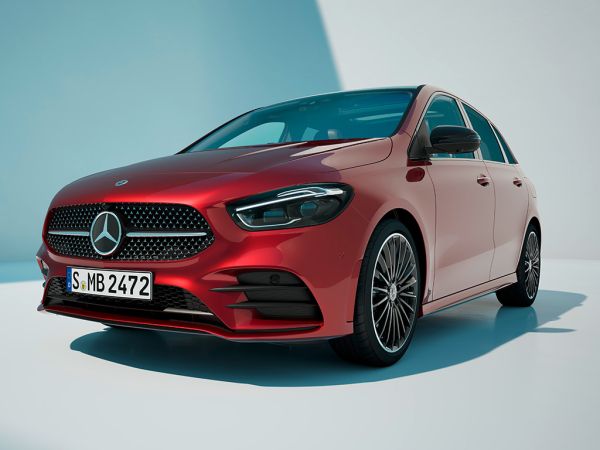 Dezente Änderungen kennzeichnen das Facelift der Mercedes B-Klasse vom Typ W 247. Bild: Mercedes