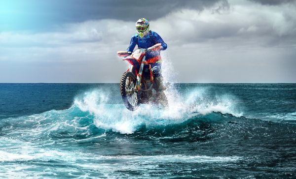 Ein über das Wasser fahrende Motocross gibt es noch nicht, aber wer weiß, was noch so kommt... / Foto: Sarah_Richter auf pixabay.com (2450956)