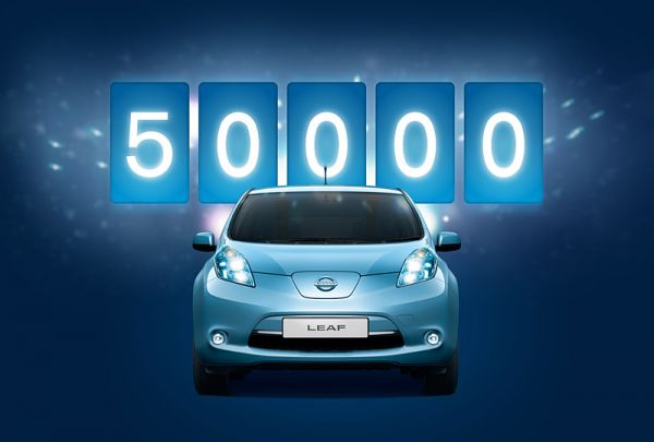 50.000 Nissan Leaf weltweit verkauft. Es ist ein Anfang auf dem Weg zur Elektromobilität