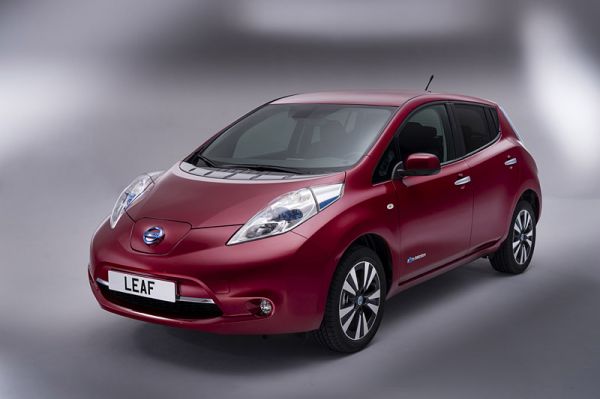 Facelift und Preisreduzierung für den Nissan LEAF. Bild: Nissan