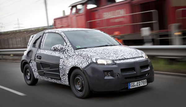 Schlicht Adam soll der neue Mini von Opel heißen. Der Name ist enthüllt, das Auto aber noch nicht. Bild: Opel