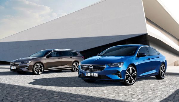 Facelift des Opel Insignia ab Januar 2020. Bild: Opel