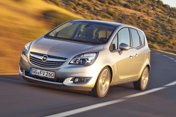 Facelift für den Opel Meriva. Auslieferung: ab Januar 2014. Bild: Opel