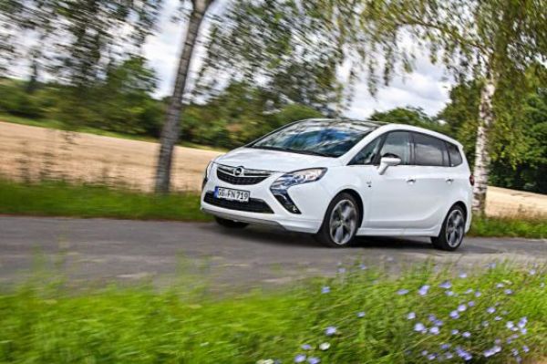 Den Zafira Tourer gibt es jetzt auch mit Autogas direkt ab Werk. Bild: Opel