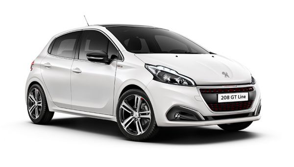 Die Baureihe 208 von Peugeot wird zum Genfer Autosalon 2015 mit Facelift vorgestellt. Neu sind auch viele Motoren. Bild: Peugeot