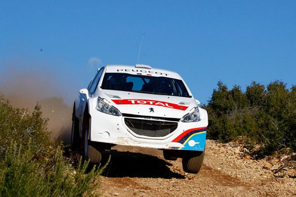 Peugeot absolviert erste Testfahrten mit der Rallye-Version des 208 - Peugeot 208 Type R5. Bild: Peugeot