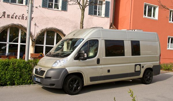 Auf der Caravan-Messe in Düsseldorf präsentiert Peugeot sein neues Reisemobil. Bild: Peugeot