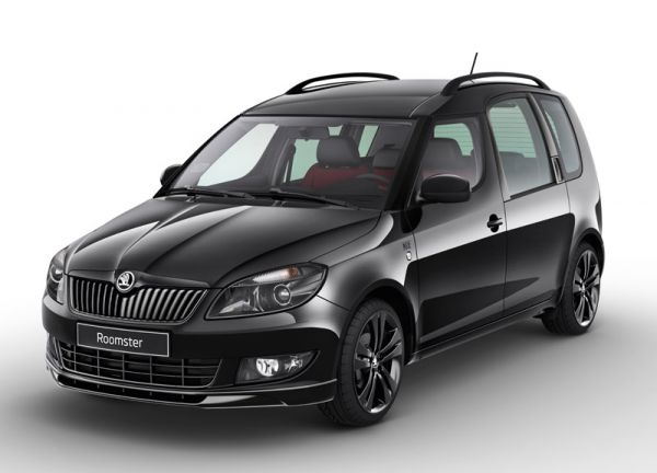 Der Skoda Roomster Noire setzt auf schwarze Design-Elemente