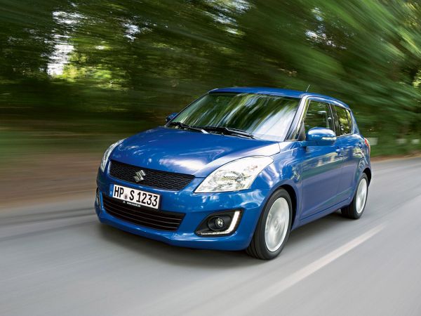 Suzuki bringt zur IAA auch einen leicht verbesserten Swift mit. Bild: Suzuki